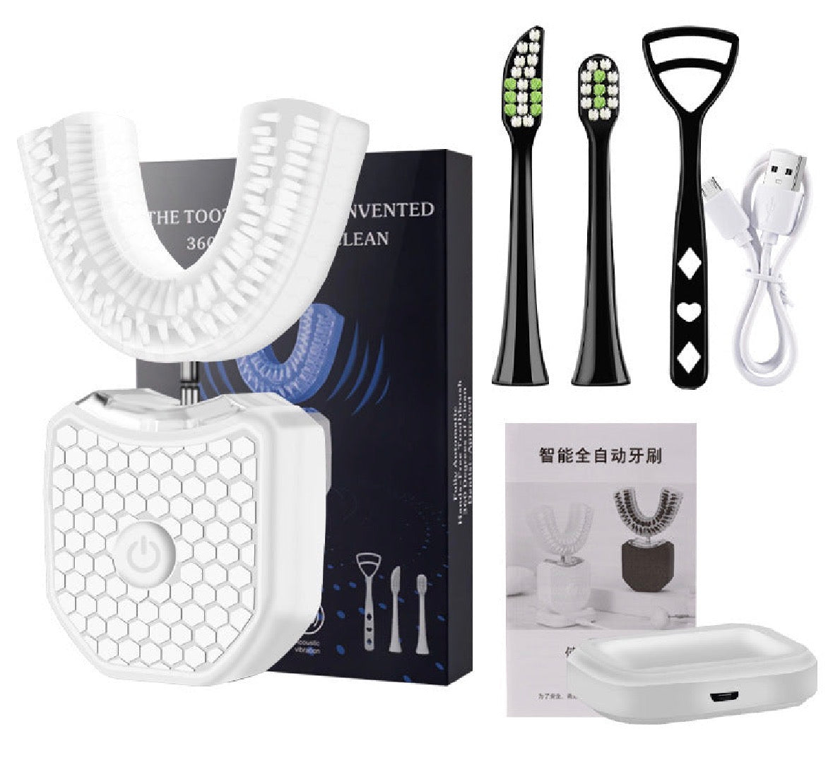 UV U-Shaped Automatic Toothbrush